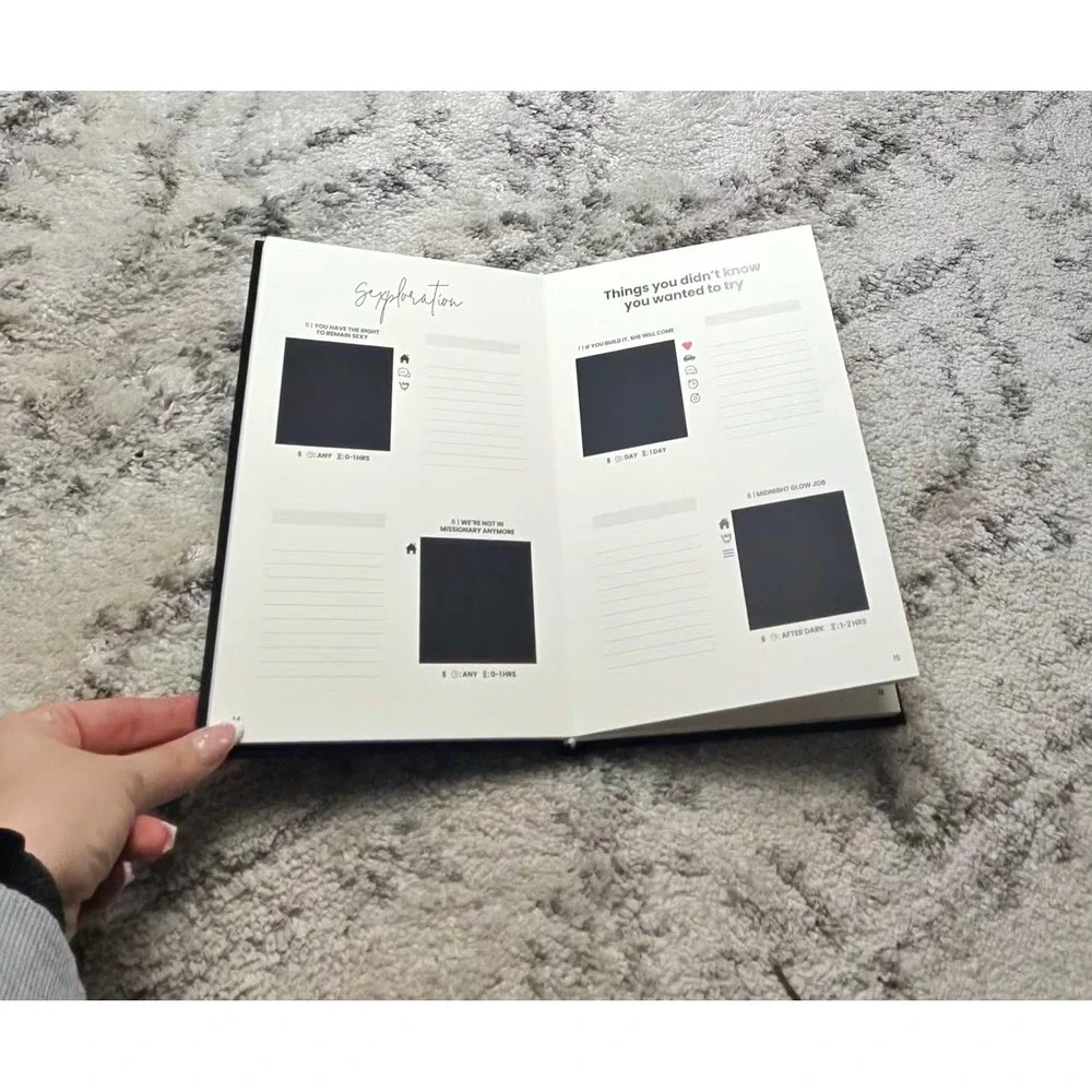 The Adventure Challenge In Bed Edition Scratch Off Couples Date Night Book Black